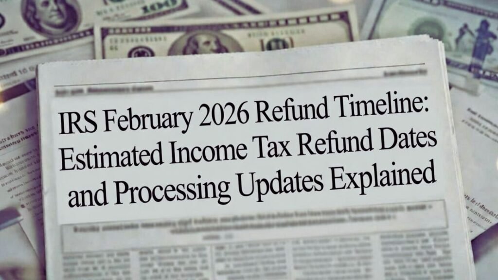 IRS Officially Announces February 2026