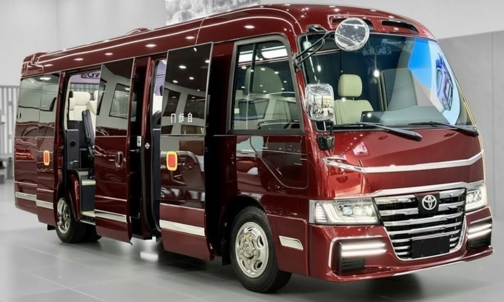 New 2026 Toyota Coaster - 10-Seater VIP